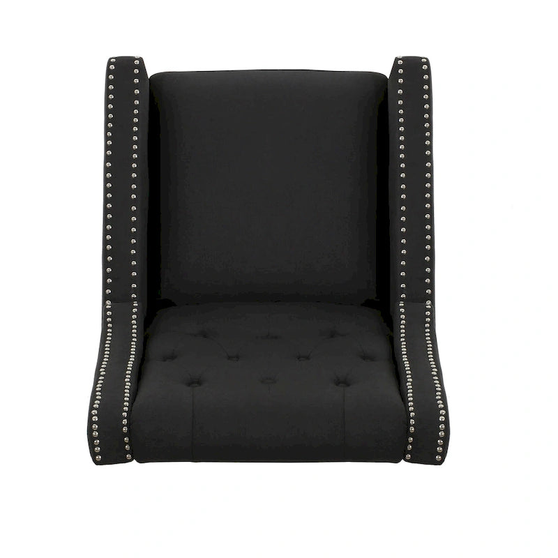 Fauteuil inclinable à dossier basculant en tissu marron / gris foncé / sarcelle, une place