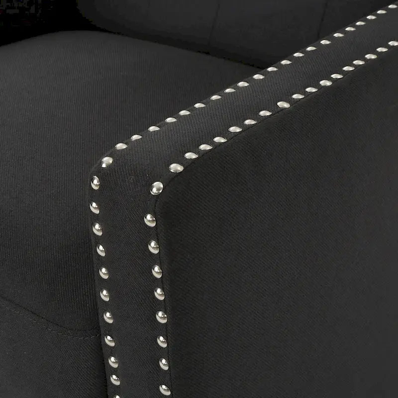 Fauteuil inclinable à dossier basculant en tissu marron / gris foncé / sarcelle, une place