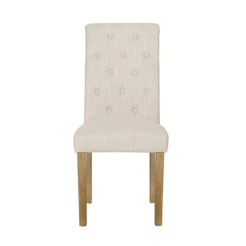 Chaise de salle à manger rembourrée Aruda (lot de 2) par Christopher Knight Home
