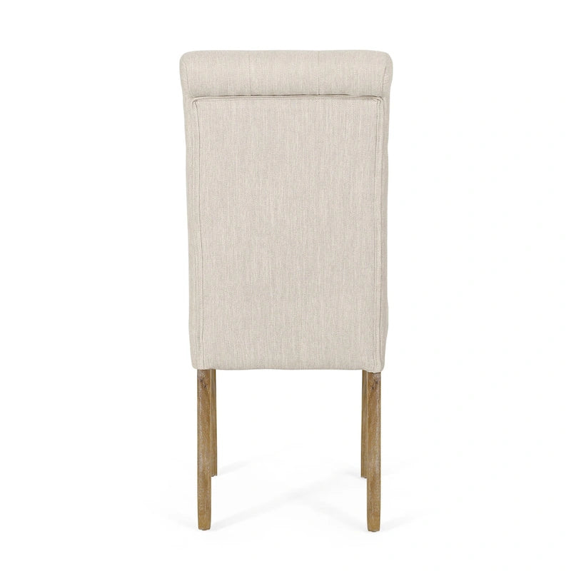 Chaise de salle à manger rembourrée Aruda (lot de 2) par Christopher Knight Home