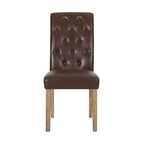 Chaise de salle à manger rembourrée Aruda (lot de 2) par Christopher Knight Home
