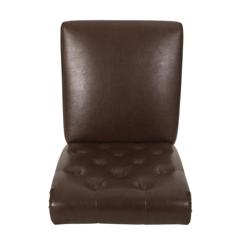 Chaise de salle à manger rembourrée Aruda (lot de 2) par Christopher Knight Home