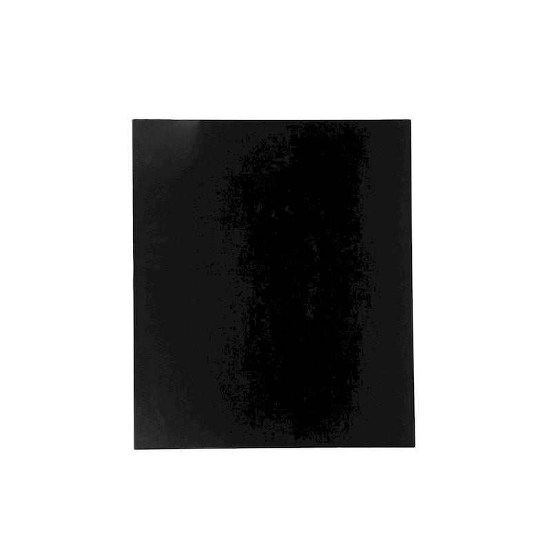 Table de chevet en similicuir blanc/noir avec tiroir, lot de 2