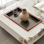 Table basse carrée en pierre frittée, style moderne, pour 1