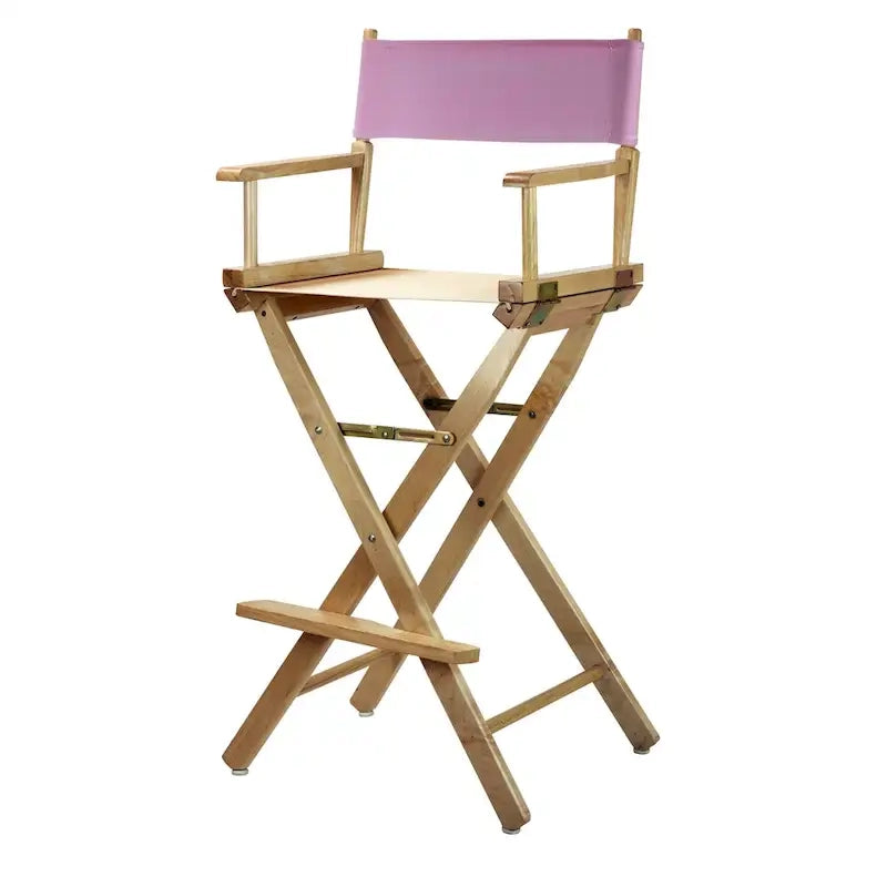 Chaise de réalisateur pliante naturelle, 1 place