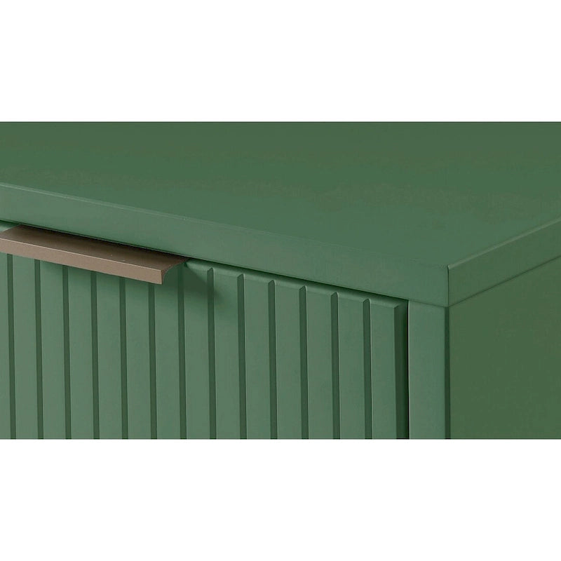 Commode moderne à 3 tiroirs noire/blanche/grise/verte/bleue pour chambre à coucher