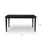 Table à manger Shaker "Simple Living"