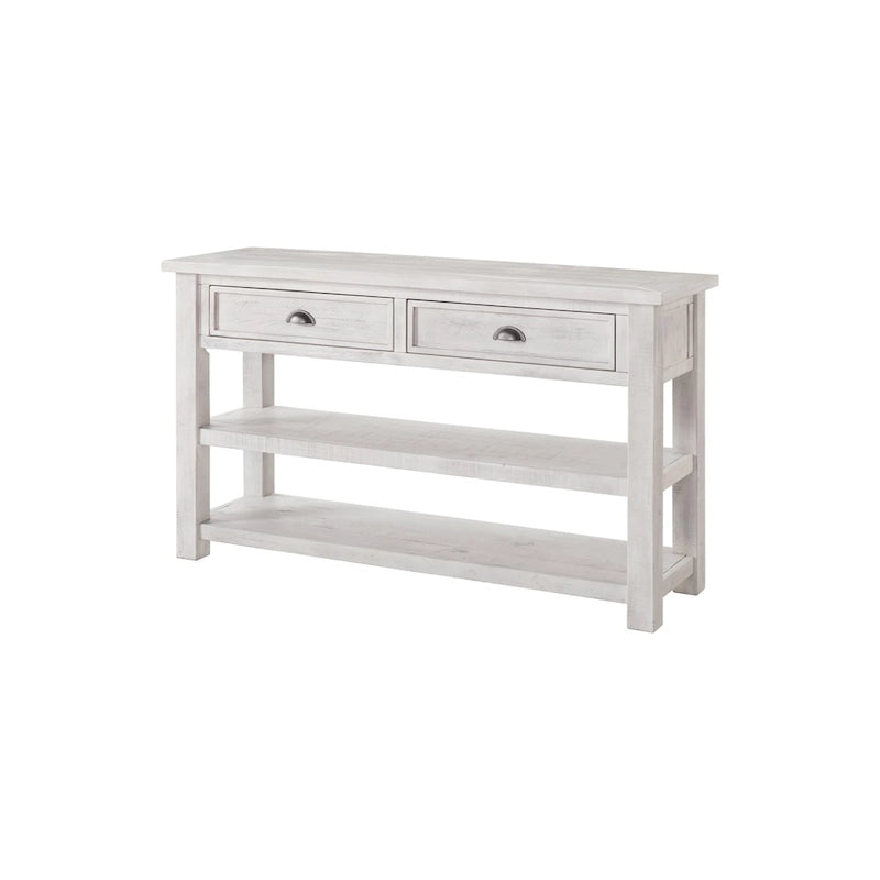 Table console de canapé à 2 tiroirs, multicolore, pour 1