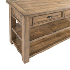 Table console de canapé à 2 tiroirs, multicolore, pour 1