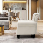 Fauteuil d'appoint capitonné multicolore, 1 ou 2 places