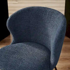 Chaise de salle à manger sans accoudoirs Vert/Beige/Gris/Bleu foncé/Blanc cassé/Marron, style moderne, lot de 2