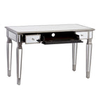 Bureau / Coiffeuse Miroir Glam Argenté — 1 personne