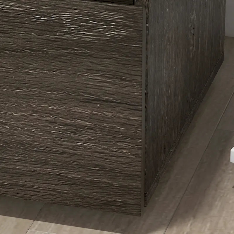 Meuble de rangement à 3 tiroirs – Marron ou Blanc, 2 options de couleur