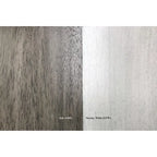 Ensemble de salle à manger 7 pièces Gris orageux et blanc cassé, 4 à 6 places