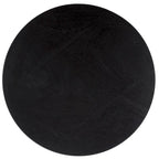 Table basse ronde – trépied à 3 pieds | Blanc délavé, noir, marron, bordeaux