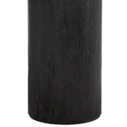 Table basse ronde – trépied à 3 pieds | Blanc délavé, noir, marron, bordeaux